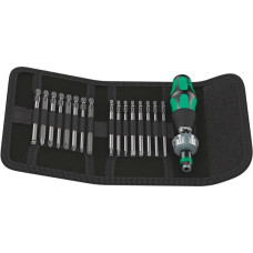 Wera Kraftform Kompakt 60 RA Pouch with 89 mm-long bits