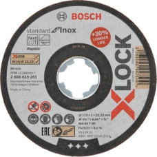 Bosch 2 608 619 261 kampinio šlifuoklio priedas Pjovimo diskas