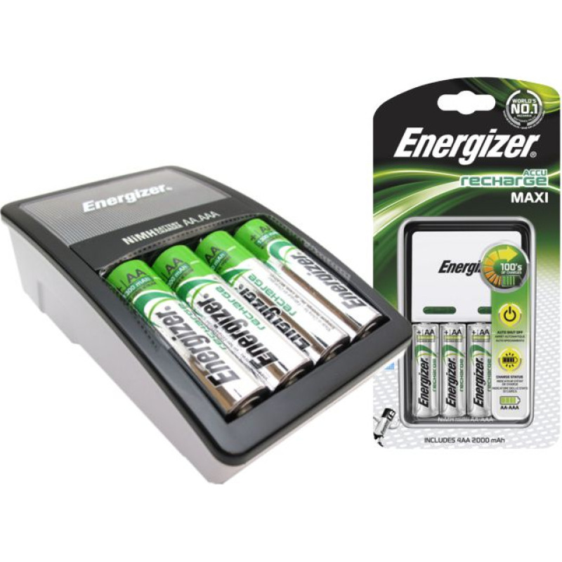 Energizer MAXI ĮKROVIKLIS + 4AAPOWERPLUS