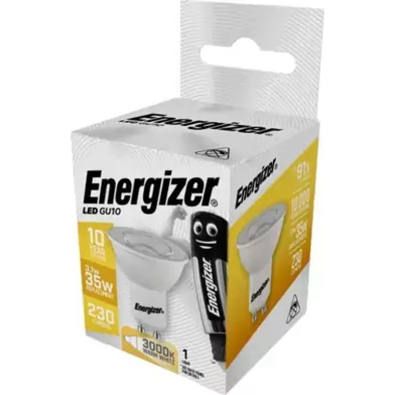 Energizer ŻARÓWKA SPOT 3,1W / 35W GU10 230LM BARWA CIEPŁA