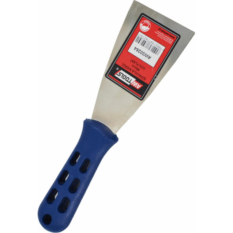 Awtools AW STAINLESS STEEL PLASTERING PUTTY KNIFE 40mm/ PVC HANDLE