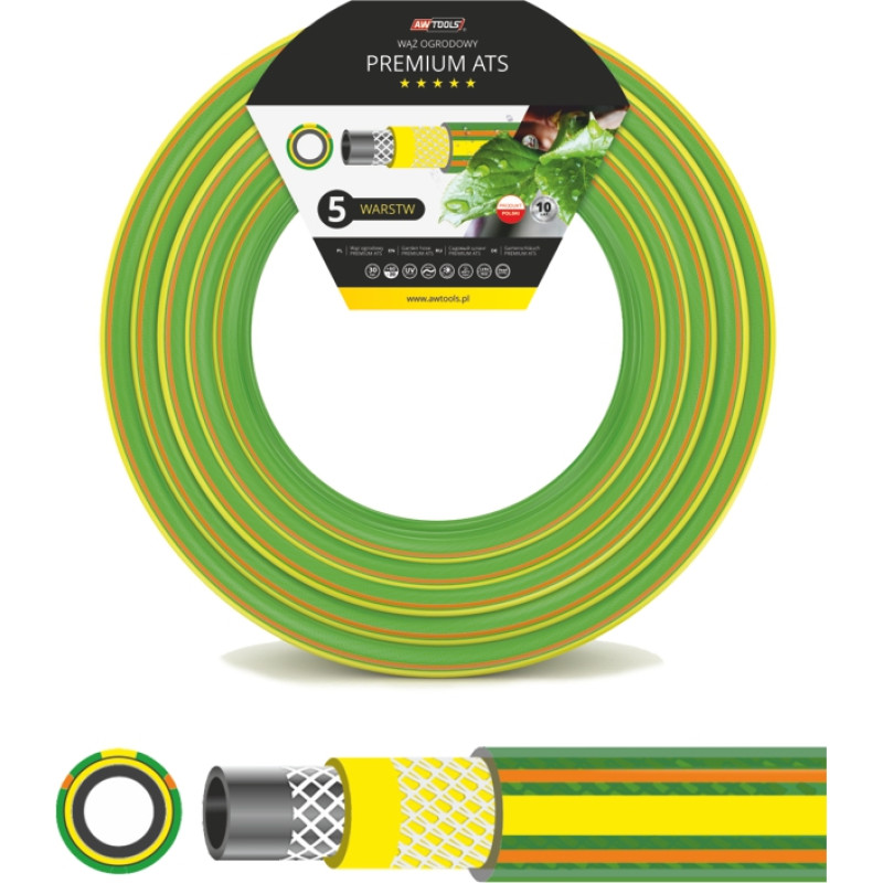 Awtools AW GARDEN HOSE PREMIUM ATS 1/2