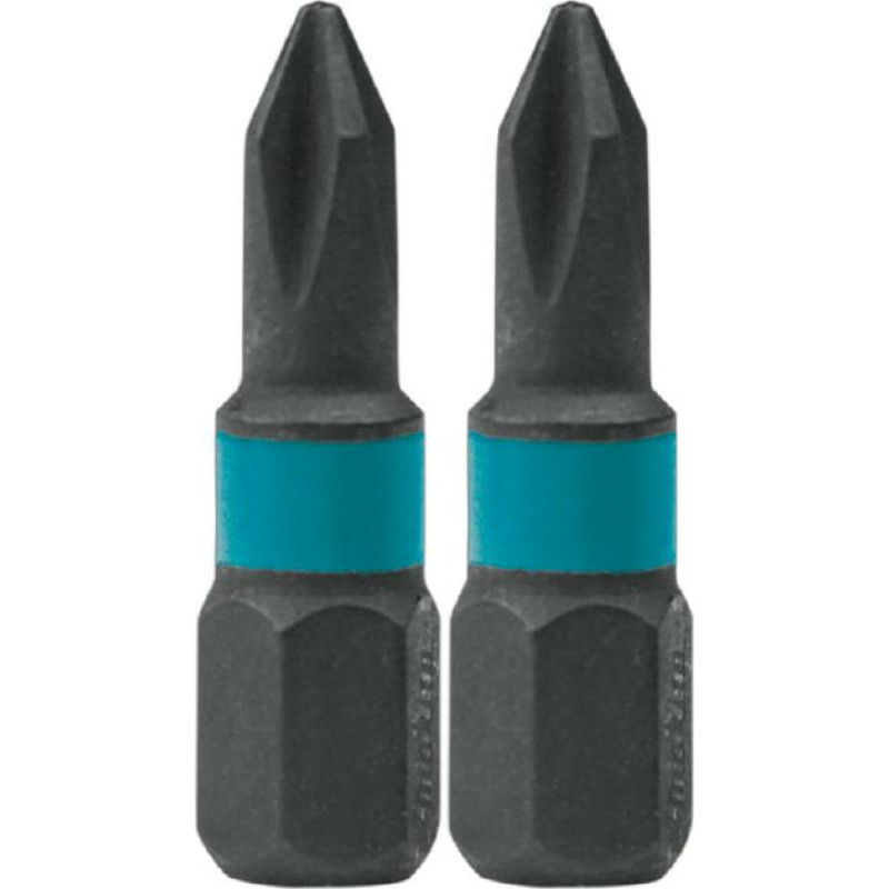 Makita KOŃCÓWKA WKRĘTAKOWA PH2-25mm /2szt. IMPACT BLACK