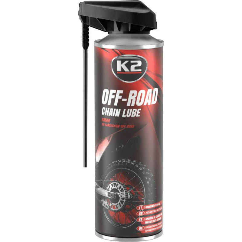 K2 SMAR DO ŁAŃCUCHA OFF- ROAD  500ML