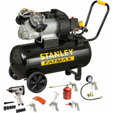 Stanley KOMPRESOR OLEJOWY 50L  FMXCM0083E DV2  FATMAX CZARNY 400/10/50 + ZESTAW LAKIERNICZY