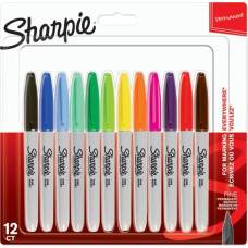 Sharpie 1x12 Sharpie Permanentmarker F 12 colours