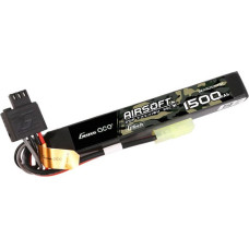 Gens Ace G-Tech 25C 1500mAh 2S1P 7.4V Airsoft Gun Lipo Battery with mini Tamiya Plug