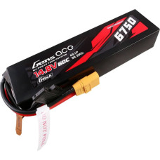 Gens Ace G-Tech 6750mAh 14.8V 60C 4S1P Lipo Battery Pack PC material case with XT90 plug