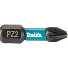 Makita KOŃCÓWKA WKRĘTAKOWA PZ2-25mm /25szt. IMPACT BLACK