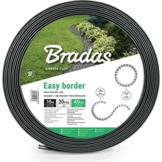 Bradas ZESTAW OBRZEŻY TRAWNIKOWYCH 40mm EASY BORDER GRAFITOWE