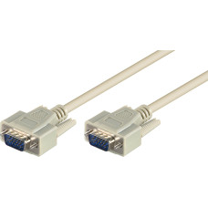 Goobay MonitorCable VGA, Cable gray, VGA > VGA