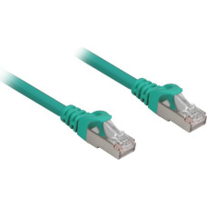 Sharkoon network cable RJ45 CAT.6a SFTP LSOH green 0,25m - HalogenFree