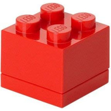 Room Copenhagen LEGO Mini Box 4 red - RC40111730