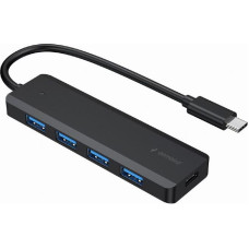 Gembird I/O HUB USB-C 4PORT/UHB-CM-U3P4P-01 GEMBIRD