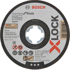 Bosch 2 608 619 261 kampinio šlifuoklio priedas Pjovimo diskas