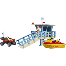 Bruder bworld Life Guard Station with Q. - 62780