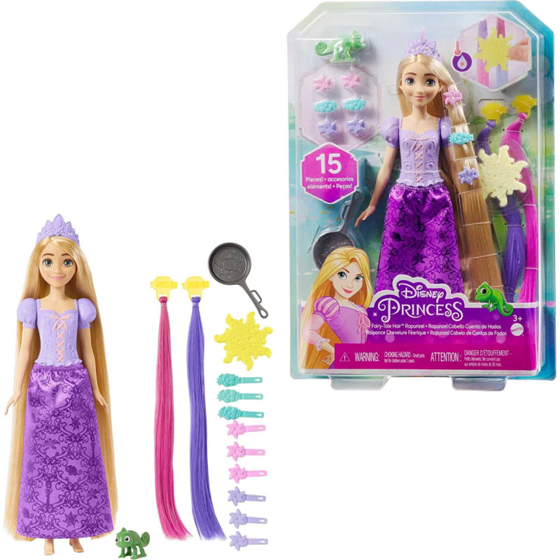 Mattel Disney princess hair game Rapunzel, toy figure