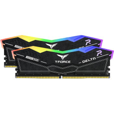 Team Group DDR5 32GB - 5200 - CL - 40 - Dual-Kit - DIMM -FF3D532G5200HC40CDC01, Delta RGB, XMP, black