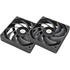 Thermaltake TOUGHFAN 14 Pro High Static Pressure PC Cooling Fan 140x140x25, case fan (black, 2 fans pack)