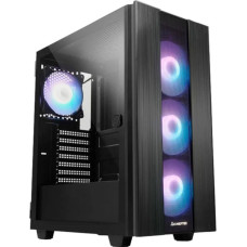 Chieftec Case|CHIEFTEC|GS-02B-OP|MidiTower|Not included|ATX|MicroATX|MiniITX|Colour Black|GS-02B-OP