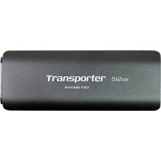 Patriot Transporter Portable SSD 512 GB, External SSD (black, USB-C 3.2 Gen 2 (10 Gbit/s))