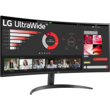 Lg Electronics LG 34WR50QK-B, LED monitor - 34 - black, QHD, VA, curved, HDR10, 100Hz panel