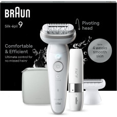 Braun Silk-épil 9 9-341 epiliatorius 40 pincetai Balta