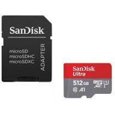 Sandisk By Western Digital MEMORY MICRO SDXC 512GB UHS-I/W/A SDSQUAC-512G-GN6MA SANDISK