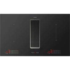 Respekta Respecta ZONDA RD 1, self-sufficient hob (black, with integrated extractor hood)