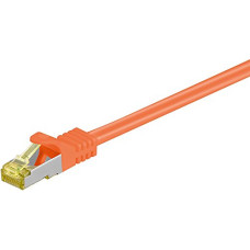 Goobay Patch cable SFTP m.Cat7 orange 0,25m - LSZH