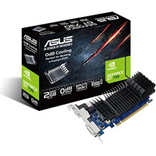 Asus GeForce GT 730 (GK208) silent, GT730-SL-2GD5-BRK, 2GB GDDR5, VGA, DVI, HDMI (90YV06N2-M0NA00)