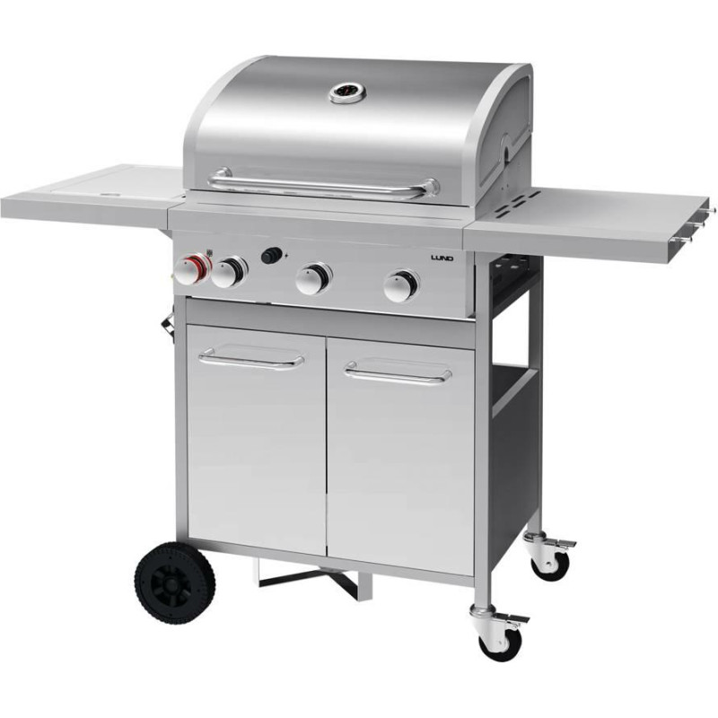 Toya LUND GRILL GAZOWY 3+1 ŻELIWNY RUSZT 12,8KW