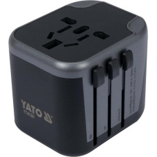 Yato ADAPTER PODRÓŻNY UNIWERSALNY  2 x USB 12W