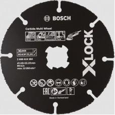 Bosch 2 608 619 284 kampinio šlifuoklio priedas Pjovimo diskas