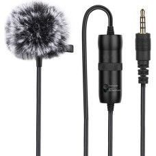 Puluz Microphone with a clip PULUZ 3.5mm Jack 6m