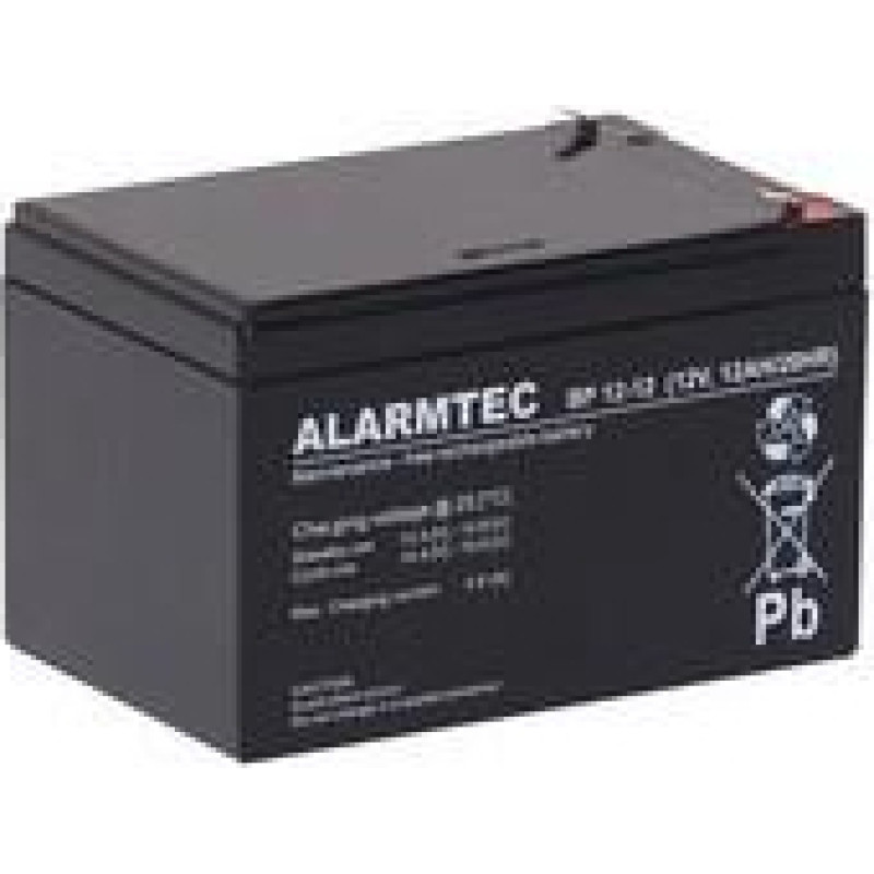 EMU BATTERY 12V 12AH VRLA/BP12-12 ALARMTEC EMU