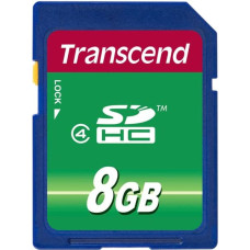 Transcend MEMORY SDHC 8GB/CLASS4 TS8GSDHC4 TRANSCEND