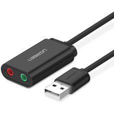 Ugreen 30724 garso plokštė 2.0 kanalai USB