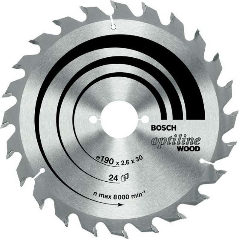 Bosch OPTIILINE CIRCULAR SAW FOR WOOD 210X2,8X30X36T