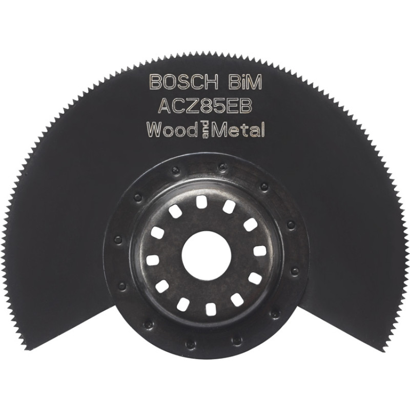 Bosch MULTI TOOL SEGMENTED SAW BLADE BIM ACZĘŚĆ 85 EB WOOD AND METAL 85 MM