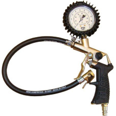 Beta INFLATION GUN WITH TIRE PRESSURE GAUGE RANGE 0-10 BAR, 25/D-RB 15, SCALE IN BAR/PSI HOMOLOGATIO