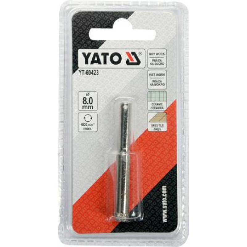 Yato KORONA Z NASYPEM DIAMENTOWYM  8mm