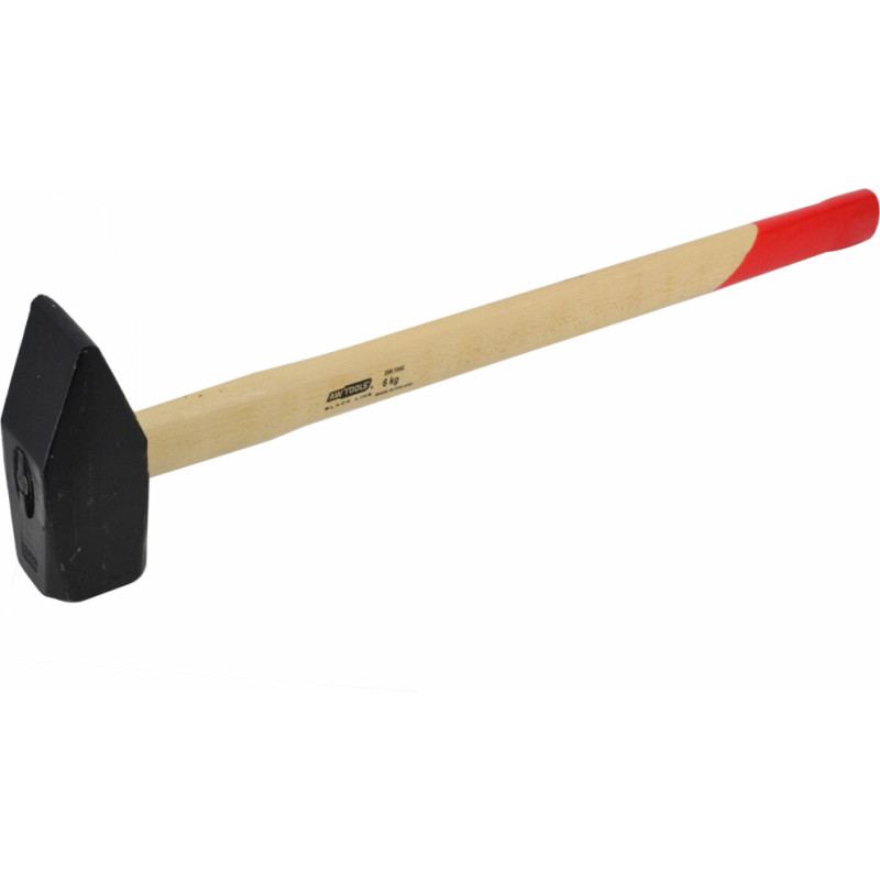 Awtools AW BLACKSMITH HAMMER/ WOODEN HANDLE 6.0kg BLACK LINE