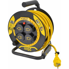 Stanley PRZEDŁUŻACZ BĘBNOWY 20m  3x1,5mm 16A IP44