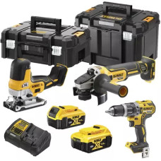 Dewalt ZESTAW COMBO 18V DCK329P2T (DCD796+DCG405+DCS335) 2x5,0Ah