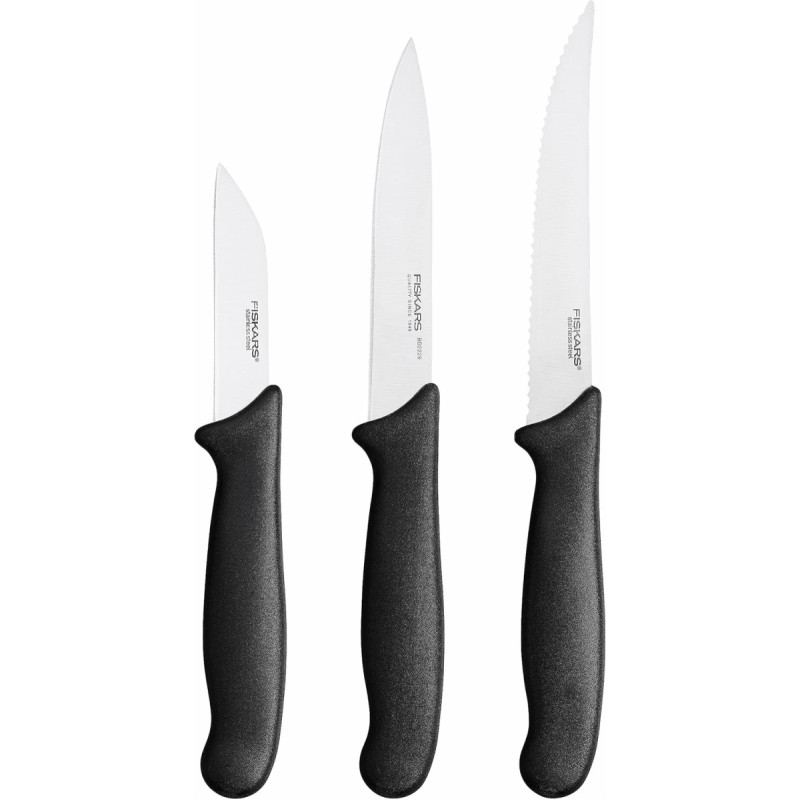 Fiskars ZESTAW 3 NOŻY DO WARZYW ESSENTIAL