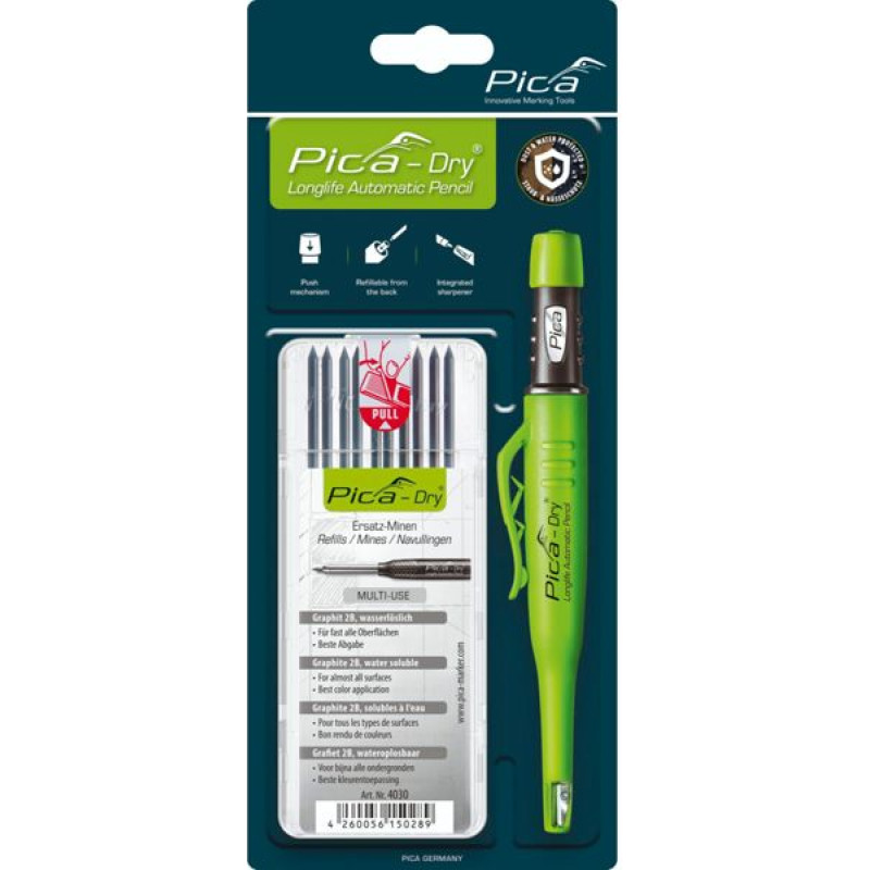 Pica-Marker Pica DRY Bundle with 1x Marker + 1x Refills No. 4030