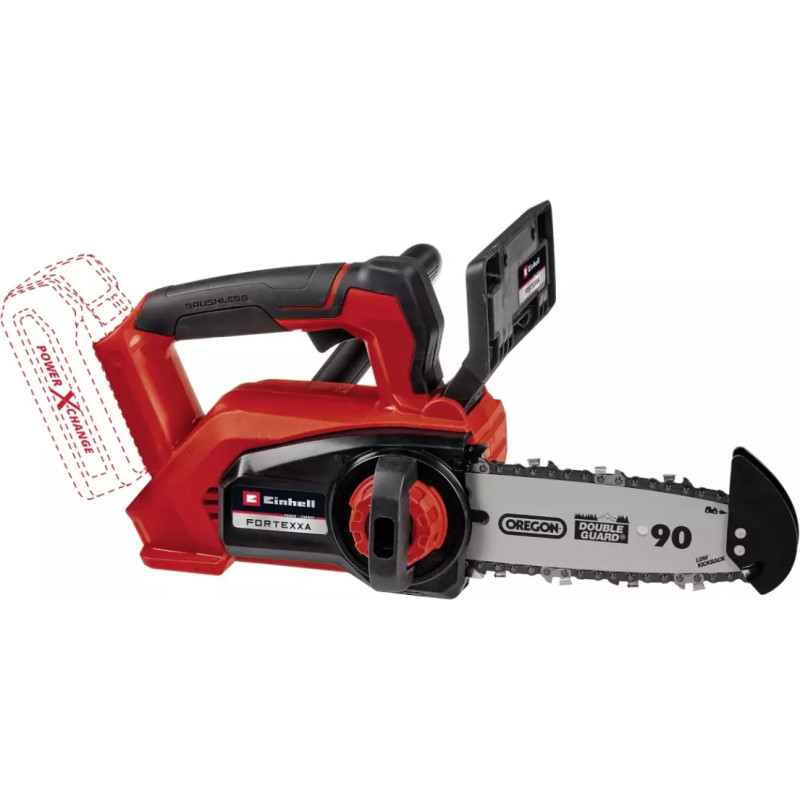 Einhell Professional cordless chainsaw FORTEXXA 18/20 TH, electric chainsaw (red/black, without battery and charger)