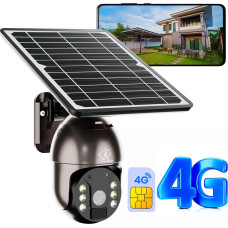 Extralink Mystic 4G PTZ | 3G/4G/LTE camera | with solar panel 8W, 1080p, IP66, 4x 18650 battery