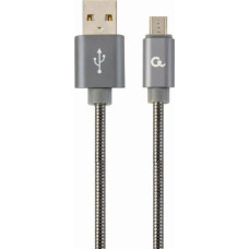 Gembird CABLE USB2 TO MICRO-USB 1M/CC-USB2S-AMMBM-1M-BG GEMBIRD